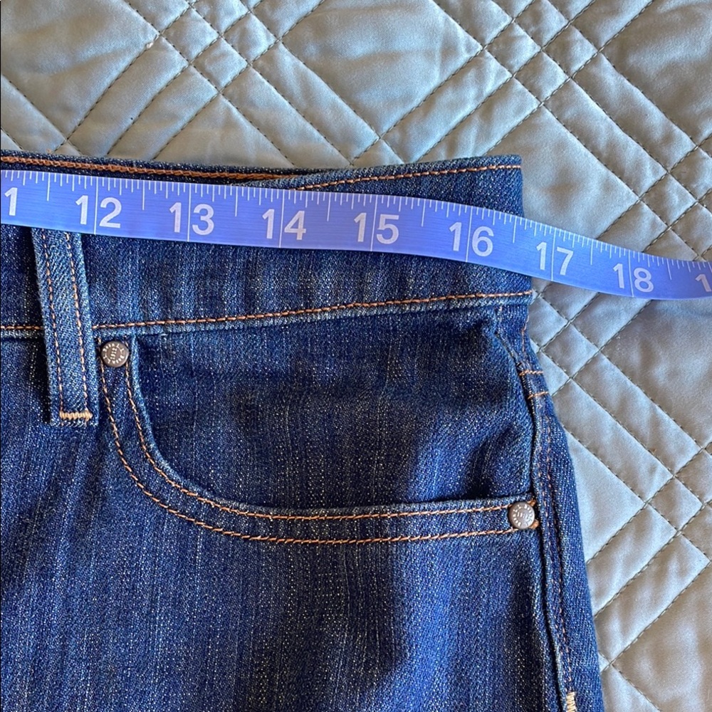 LL Bean Classic Denim Skirt (P13) - Picture 4 of 5